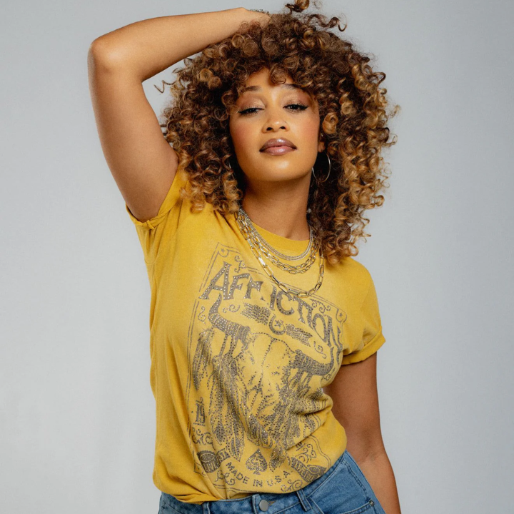 GIRLS S/S AMERICAN MADE - GOLD